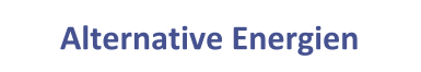 Alternative Energien